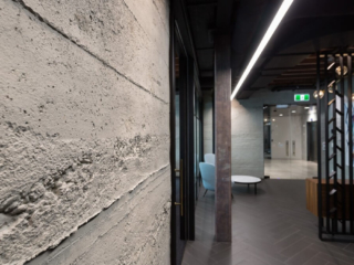 workforce grey roughcast wall panel - muros