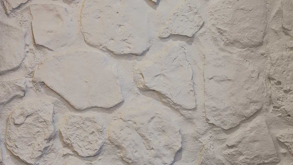 white interior hallway stone 3m wall panel - muros