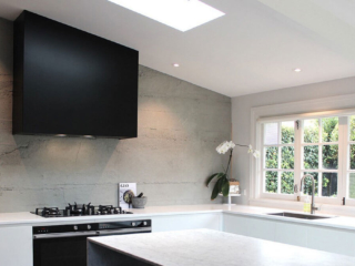 modern kitchen grey stone 3m wall panel - muros
