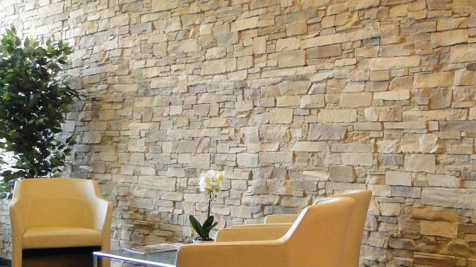 modern living room interior stone 3m wall panel - muros