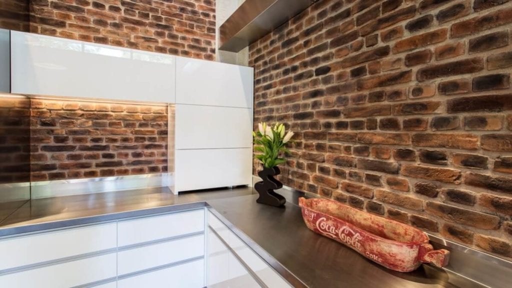 Muros Rustic Loft Brick for Residential Kitchen
