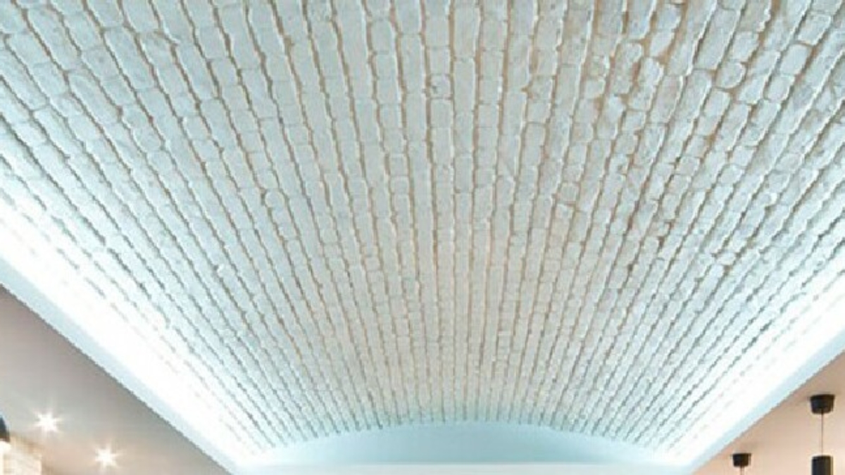 Muros White Loft Brick for cafe ceiling