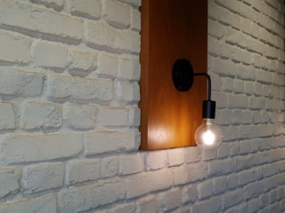 Commercial Hospitality White Loft Brick Lighting