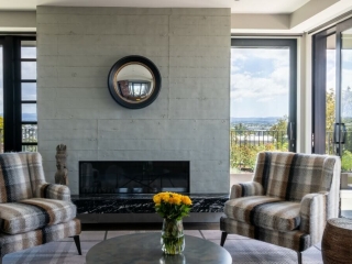 Residential-Grey Concrete Boards-Fireplace-Ponsonby Central Residential Grey Concrete Boards Fireplace Ponsonby Central