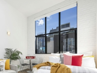 Residential White Loft Brick CBD Apartment The Met