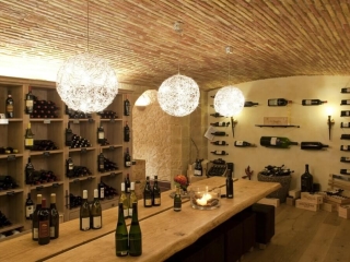 Commercial Hospitality Terracotta Slimline Brick Ceiling
