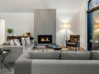 Residential Fireplace Living Room-Grey Roughcast Concrete-Tawawera Residential Fireplace Living Room Grey Roughcast Concrete Tawawera