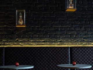 Commercial Hospitality Loft Brick Painted Black