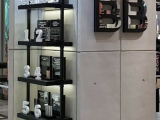 Commercial Retail Grey Polished Concrete Bobbi Brown 2