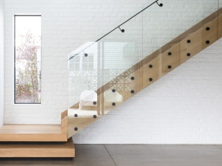 Residential-Entrance-White Loft Brick-Auckland-NZ Residential Entrance White Loft Brick Auckland NZ