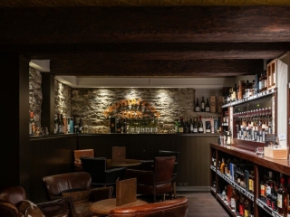 Commercial-Hospitality-Walnut Wooden Ceiling Beams-The Winery-Arrowtown Commercial Hospitality Walnut Wooden Ceiling Beams The Winery Arrowtown