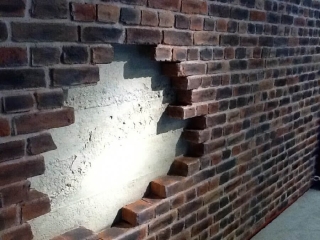 Commercial Rustic Loft Brick Grey Roughcast Concrete