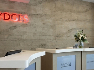Commercial Hospitality Aged Roughcast Concrete Hotel Reception NZ