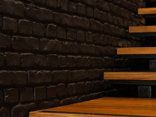 Commercial Hospitality Black Loft Brick The Langlands Hotel Staircase