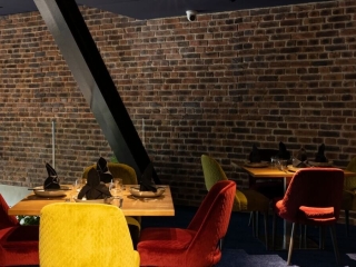 Commercial Hospitality Rustic Loft Brick The Langlands Restaurant Wall