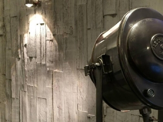 Commercial Promotional Grey Barrelwood Vertical