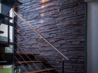 Commercial-Workspace-Black Wedgewood-Stairway Wall Commercial Workspace Black Wedgewood Stairway Wall