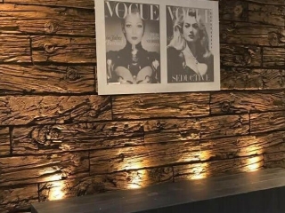Commercial Workspace Walnut Wooden Sleepers