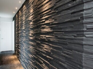 Residential-Black Wedgewood-Hallway Residential Black Wedgewood Hallway