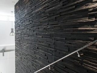 Residential-Black Wedgewood-Stairway Residential Black Wedgewood Stairway