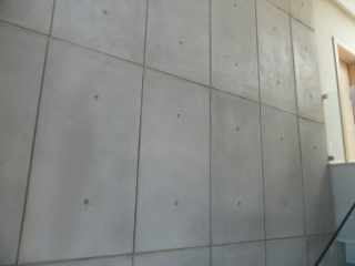 Residential Grey Polished Concrete Staircase