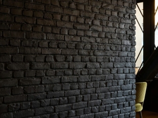 Commercial Hospitality Black Loft Brick The Langlands Hotel Restaurant Wall