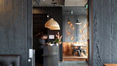 Commercial Black Roughcast Concrete Hospitality 1